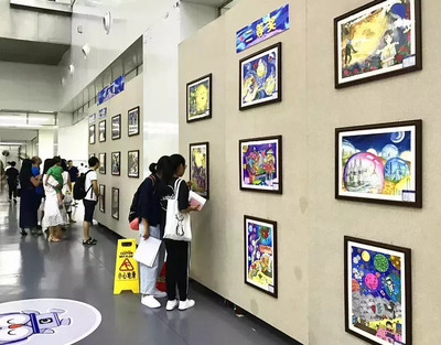 兩岸童心共繪航天夢，九幅佳作即將乘飛船‘上天’